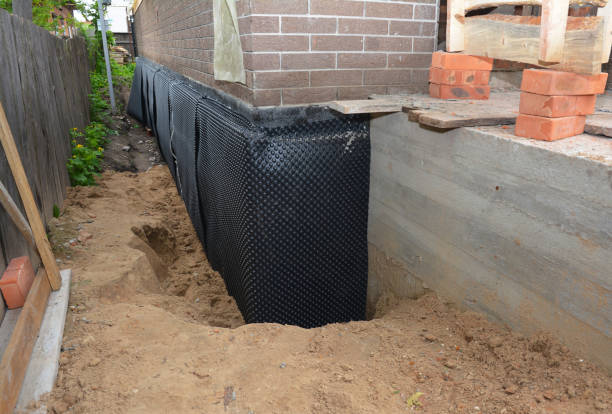 SJ Waterproofing Pros technician performing targeted Waterproofing assessment in Rockwood, MI